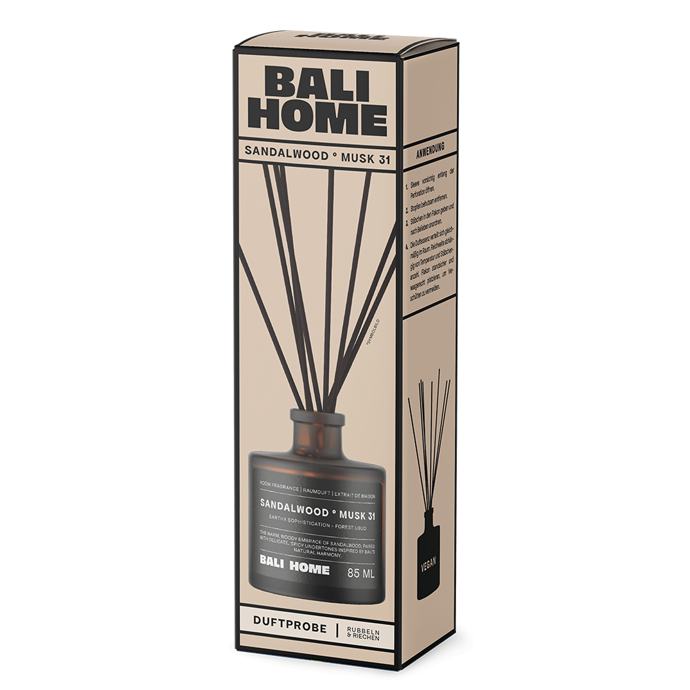 Bali Curls Bali Home SANDALWOOD ° MUSK 31 85ml-Reed Diffuser-Beauty and hair supply