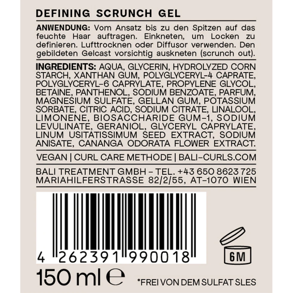 Bali Curls Defining Gel-Curl Defining Gel-Beauty and hair supply