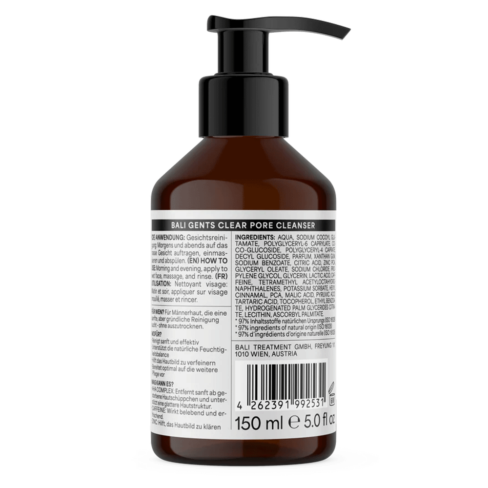 Bali Curls Energizing Face Wash 150ml-Face Wash-Beauty and hair supply