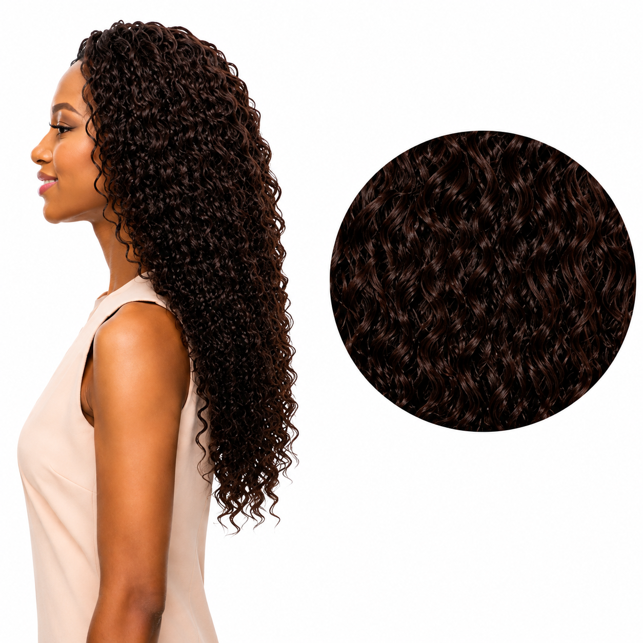 Sleek Fashion Idol 101 Synthetic Classic Brazilian Hair - Ivory Weave 18"