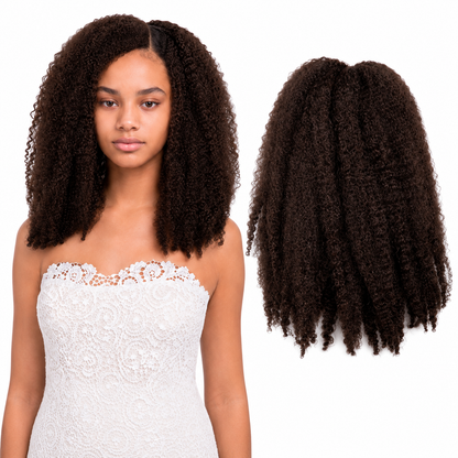 Kuknus Synthetic Baby Marley Bulk Braids 14"
