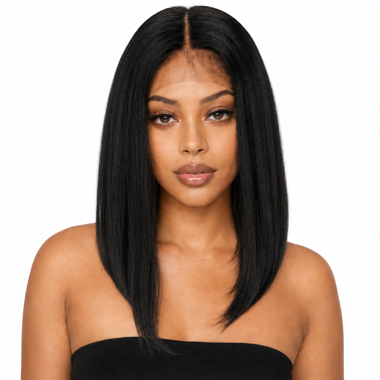 Kuknus Zeemal - Synthetic Lace Front wig with Natural baby Hairline
