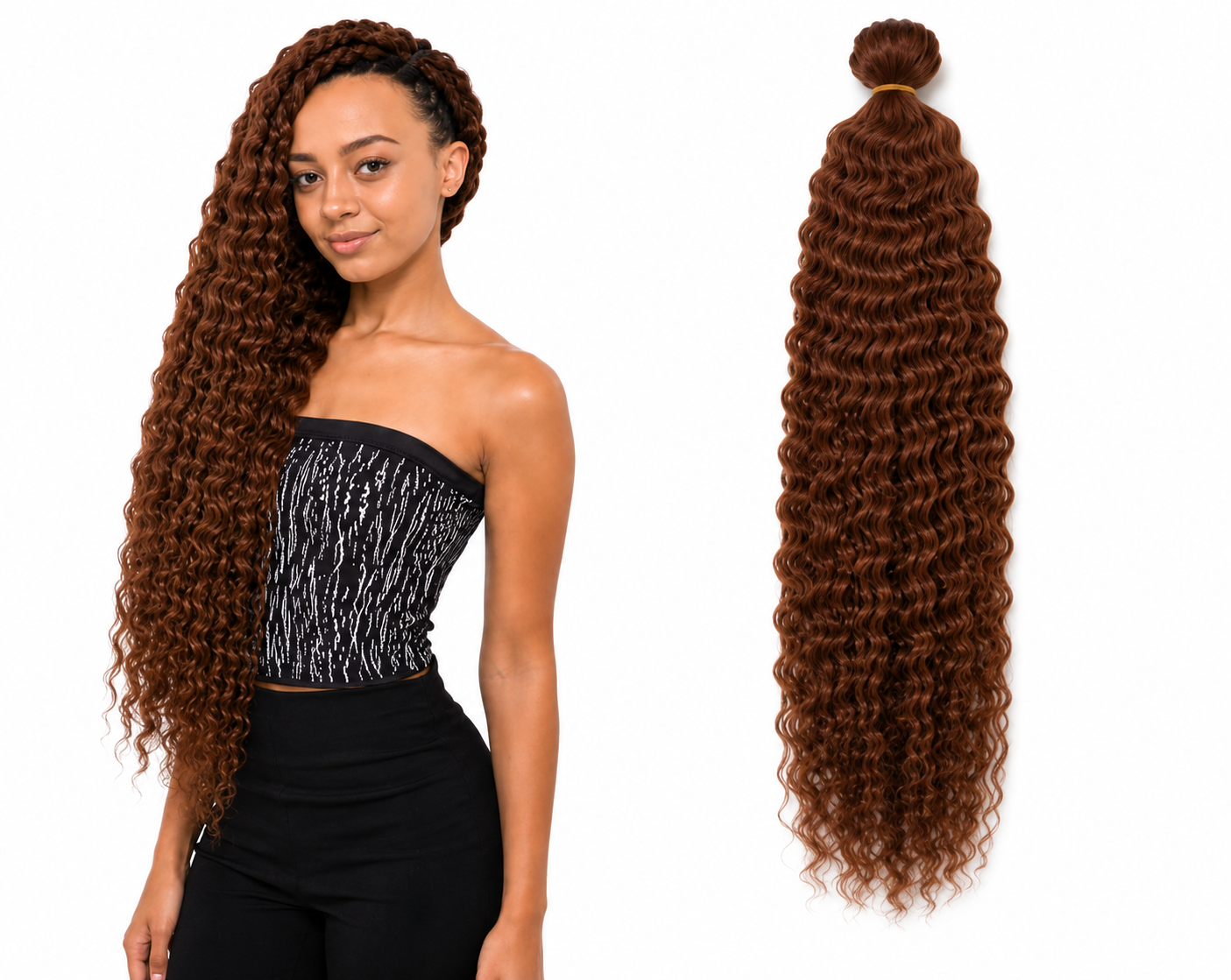 Kuknus Brazilian Bulk Synthetic Braiding Hair