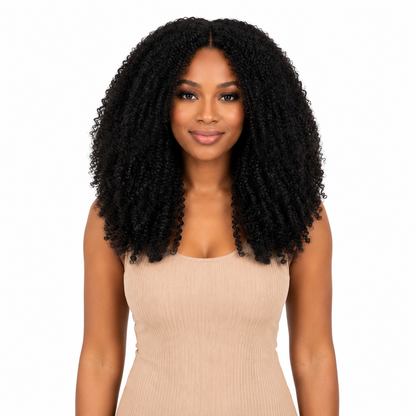 K&amp;C Hair World Afro Kinky Bulk Synthetic Hair