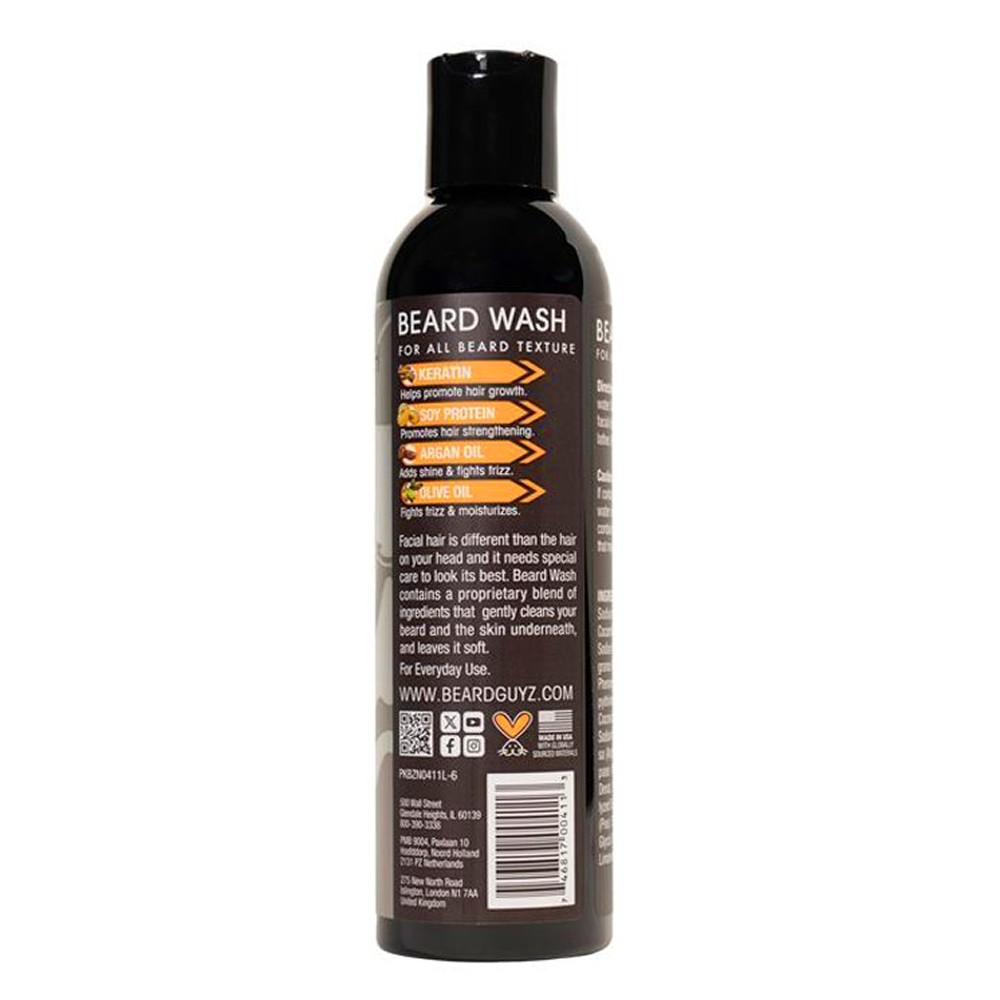 Beard Guyz Wash 8oz-All-Beauty and hair supply