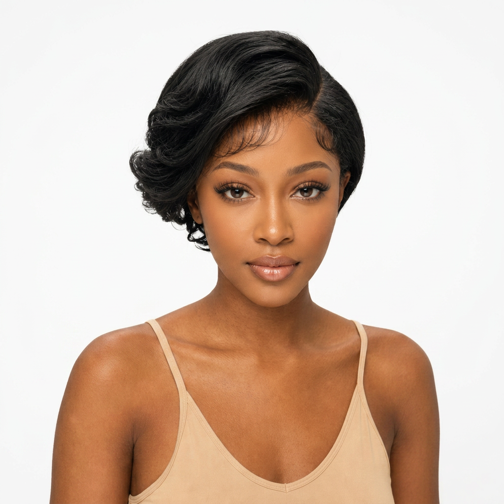 Kuknus Sundas - Synthetic Lace Front Wig with Natural Baby Hairline