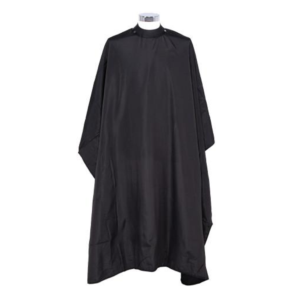 Bifull Basic Black Cutting Cape-Cutting Cape-Beauty and hair supply