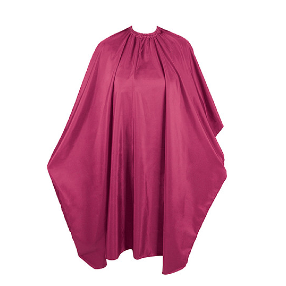 Bifull Polyester Cape 145x125cm Ouse Red-Cutting Cape-Beauty and hair supply