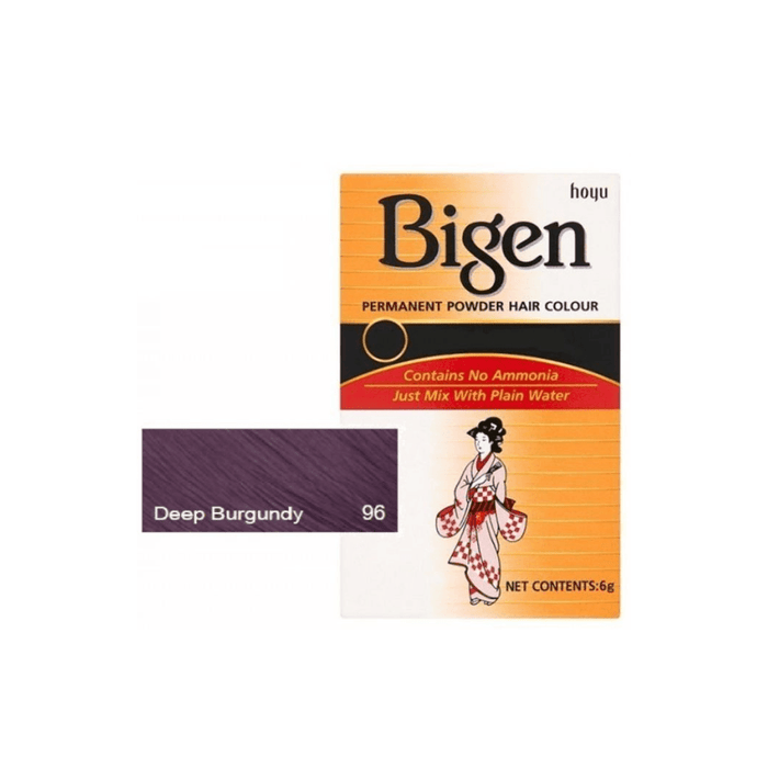 Bigen Permanent Powder Hair Colour 6g - Beauty and Hair Supply