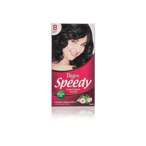 Bigen Speedy Conditioning Hair Color #8 Natural Black - Beauty and Hair Supply