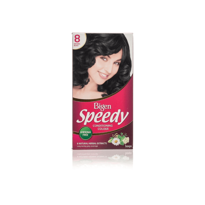 Bigen Speedy Conditioning Hair Color #8 Natural Black - Beauty and Hair Supply