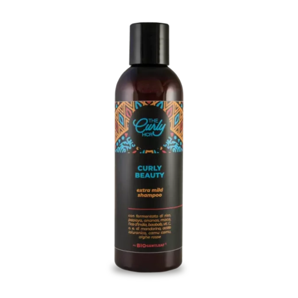 Bio Gentleaf Curly Beauty Extra Mild Shampoo 200ml-Gentle Shampoo-Beauty and hair supply