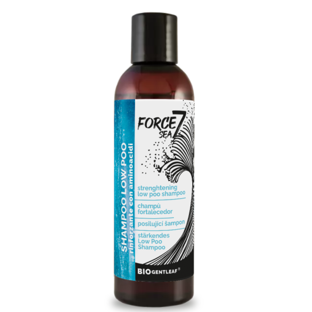 Bio Gentleaf Force 7 Sea Strengthening Low-Poo Shampoo 200ml-Strengthening Shampoo-Beauty and hair supply