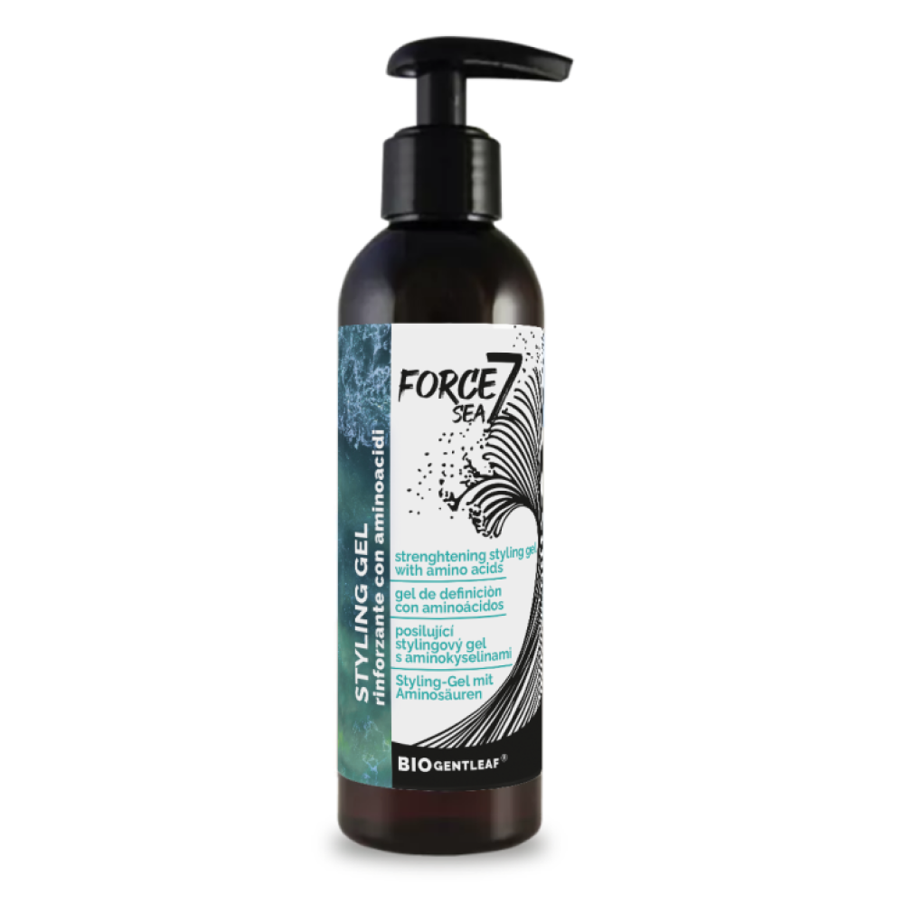 Bio Gentleaf Force 7 Sea Strengthening Styling Gel 200ml-Styling Gel-Beauty and hair supply