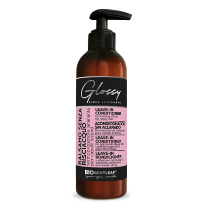 Bio Gentleaf Glossy Laminating Leave-In Conditioner for Shiny Hair 200ml-Leave-in Conditioner-Beauty and hair supply