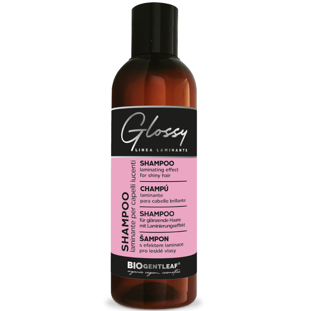 Bio Gentleaf Glossy Laminating Sulfate-Free Shampoo for Shiny Hair 200 ml-Gentle Shampoo-Beauty and hair supply