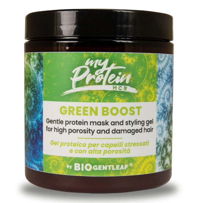 Bio Gentleaf Green Boost Gentle Protein Mask and Styling Gel 250ml-Gel-Beauty and hair supply