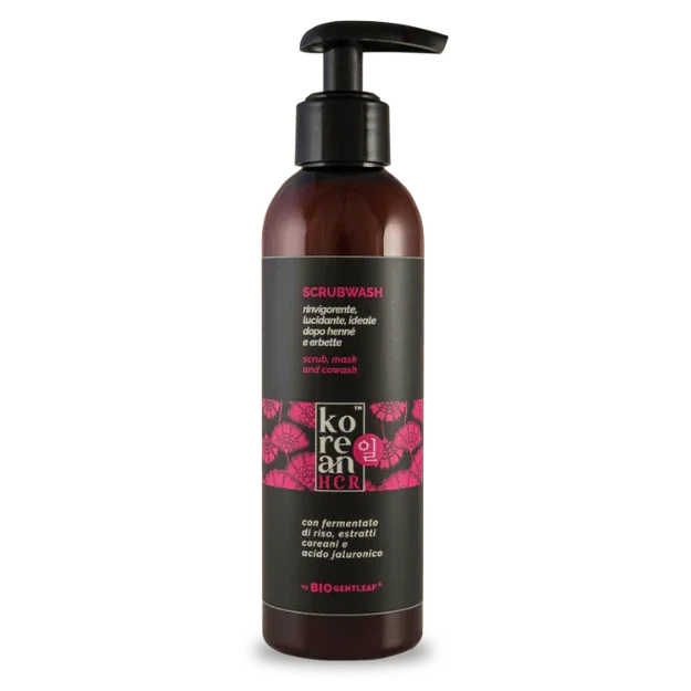Bio Gentleaf Korean HCR Scrubwash, Mask and Co-Wash 200ml-Co-Wash-Beauty and hair supply