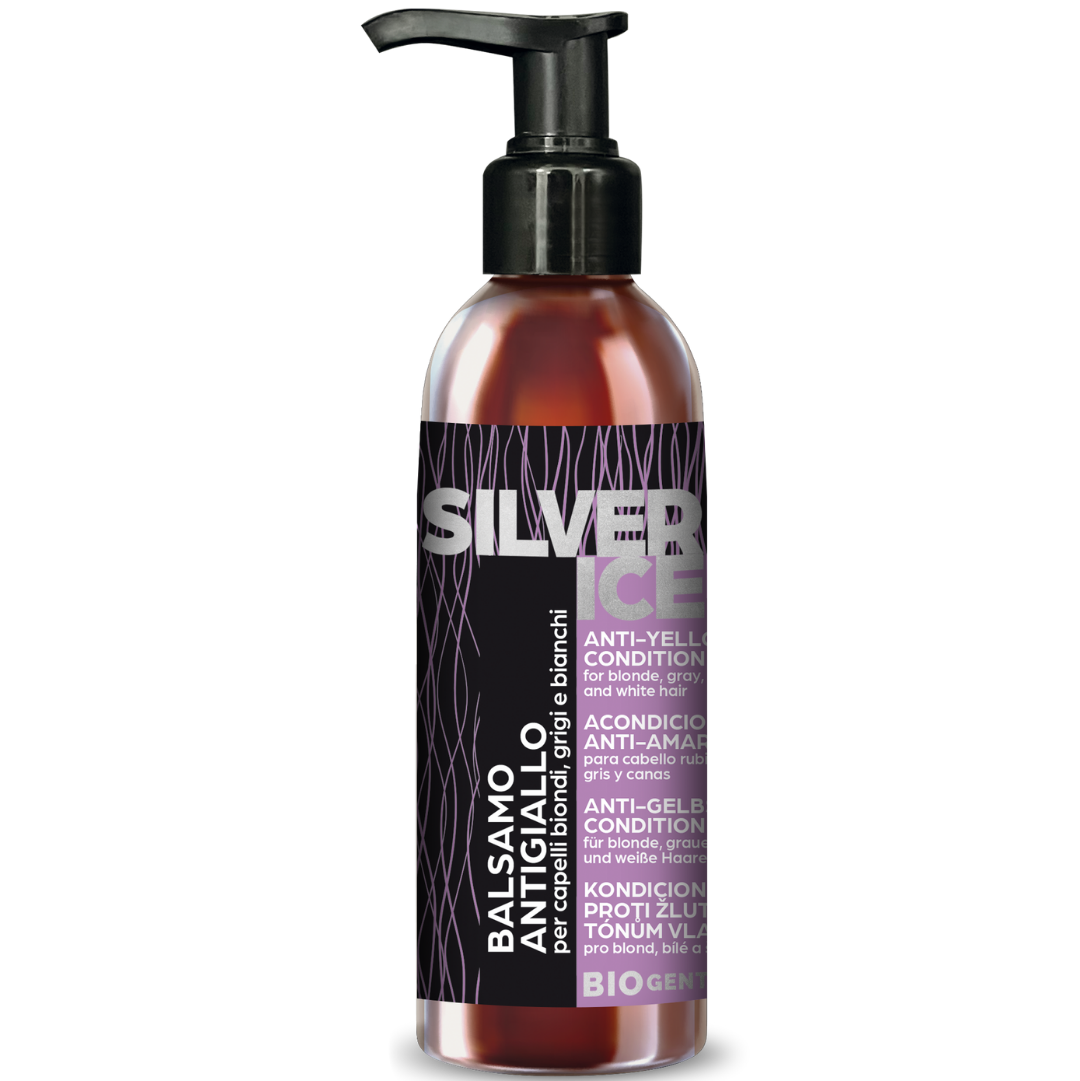 Bio Gentleaf Silver Ice Anti-Yellow Conditioner 200ml-Toning Conditioner-Beauty and hair supply