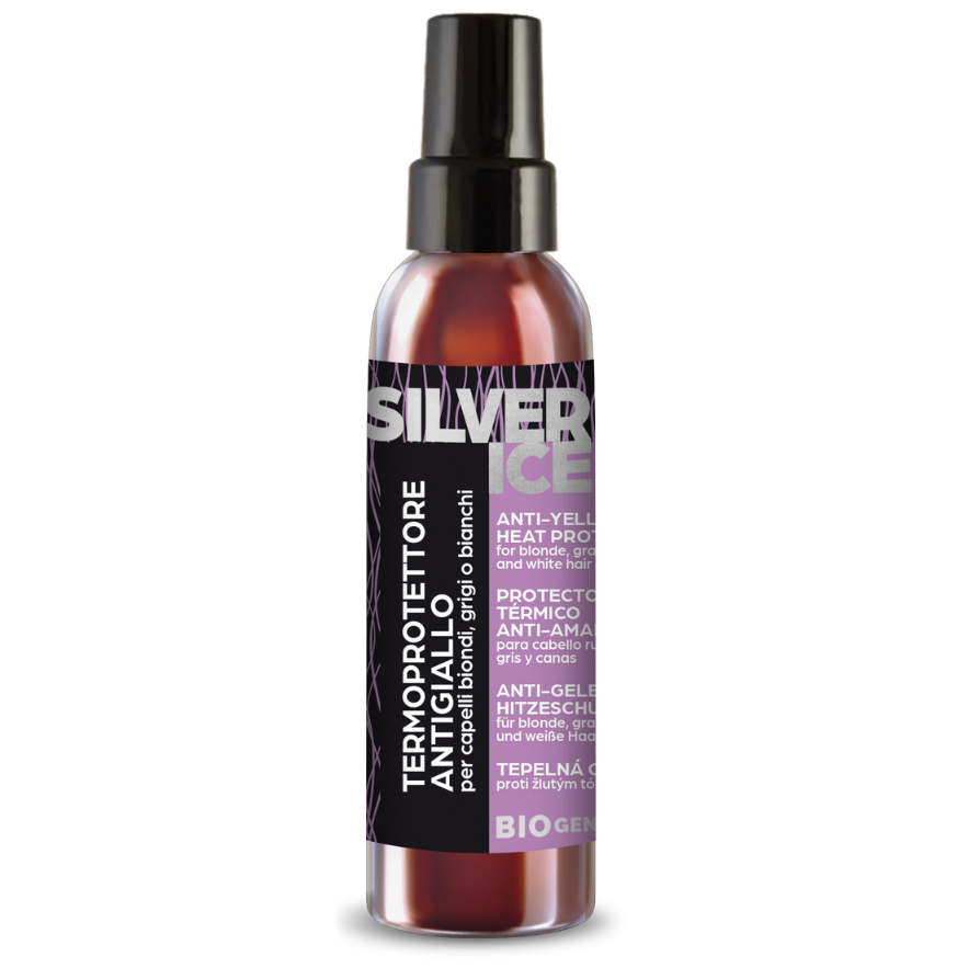 Bio Gentleaf Silver Ice Anti-Yellow Heat Protectant 100ml-Heat Protectant-Beauty and hair supply