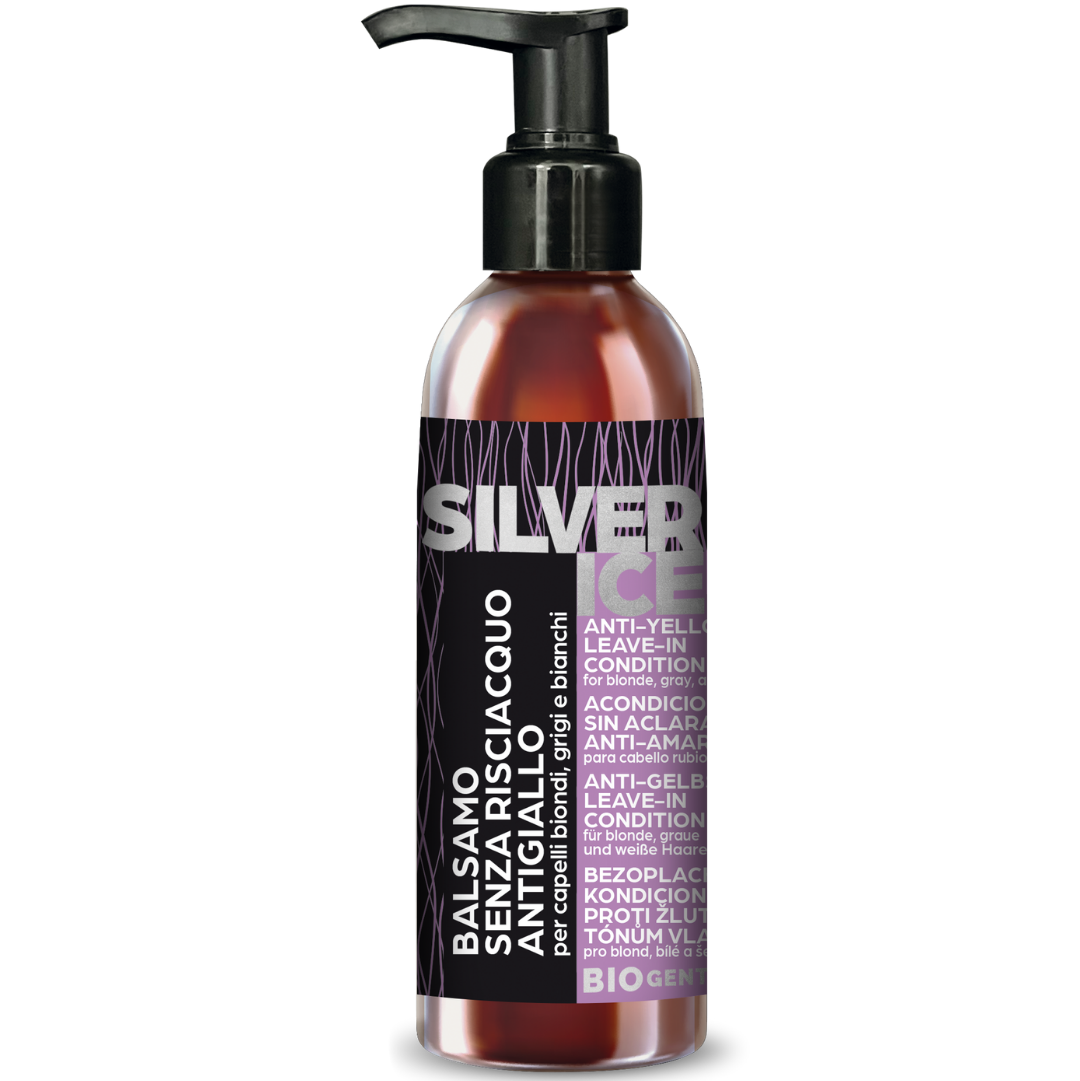 Bio Gentleaf Silver Ice Anti-Yellow Leave-In Conditioner 200ml-Leave-in Conditioner-Beauty and hair supply