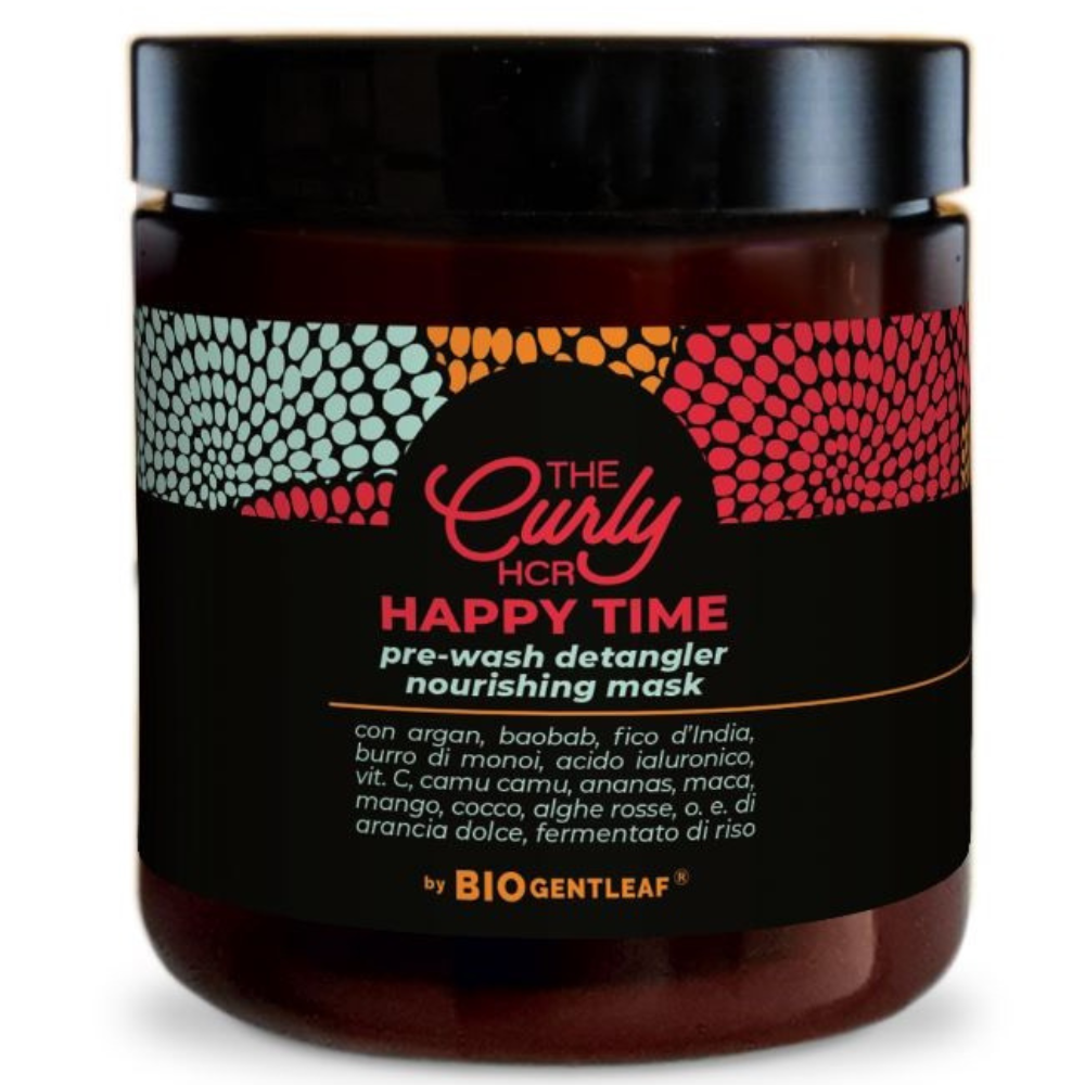 Bio Gentleaf The Curly HCR Happy Time Pre Wash Mask 250ml-Pre-Shampoo-Beauty and hair supply