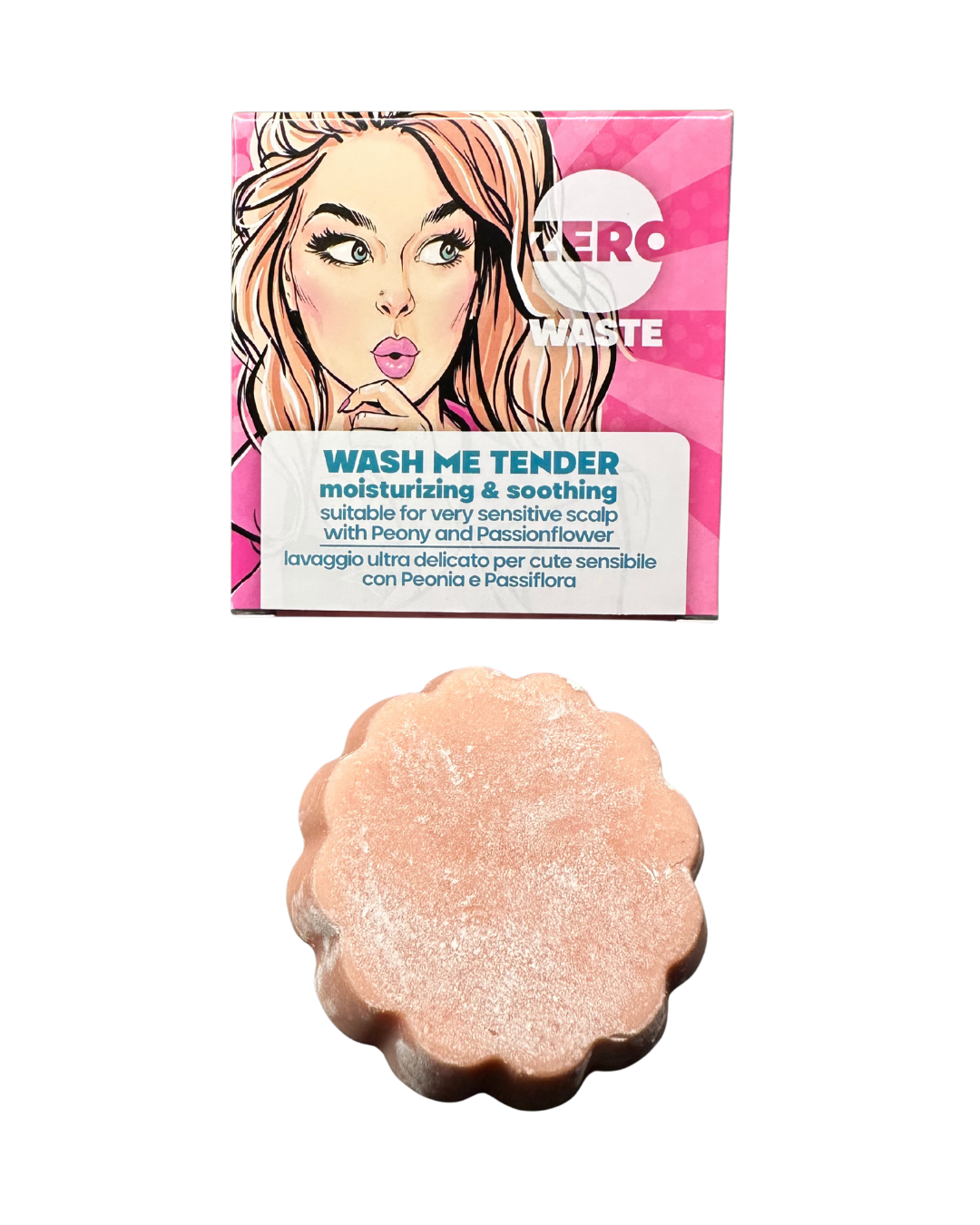 Bio Gentleaf Wash Me Tender Moisturizing &amp; Soothing Shampo Bar 60g-Moisturizing Shampoo-Beauty and hair supply