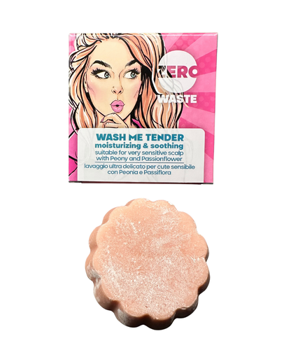 Bio Gentleaf Wash Me Tender Moisturizing &amp; Soothing Shampo Bar 60g-Moisturizing Shampoo-Beauty and hair supply