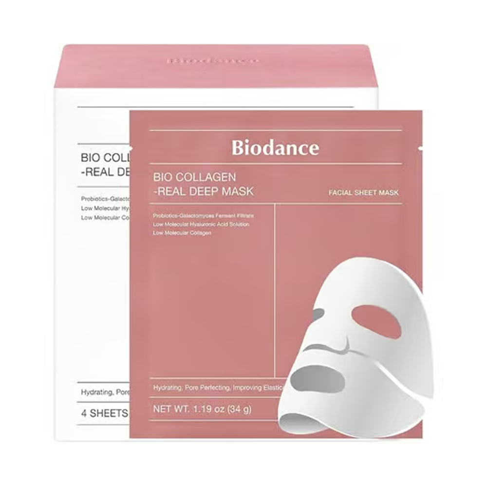 Biodance Bio-Collagen-Real Deep Mask - 4 Sheets, 34g Each-Sheet Mask-Beauty and hair supply
