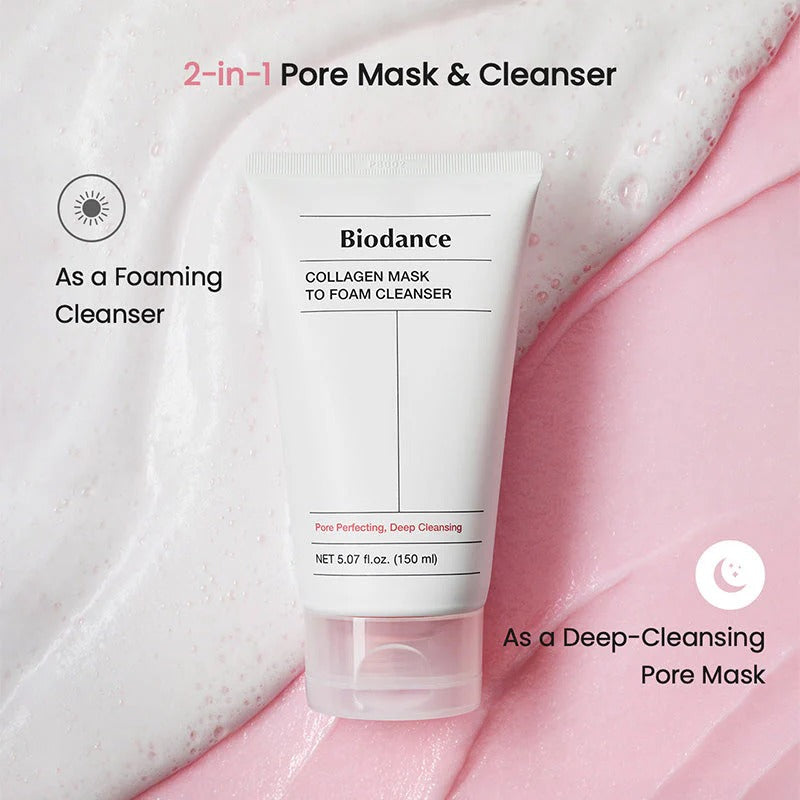 Biodance Collagen Mask To Foam Cleanser 150ml-Foam Cleanser-Beauty and hair supply