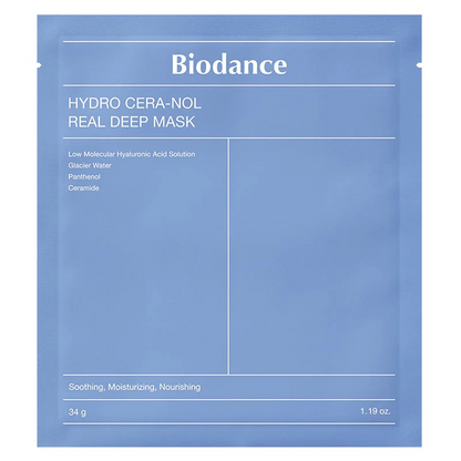 Biodance Hydro Cera-Nol Real Deep Mask Facial Sheet Mask 34g-Sheet Mask-Beauty and hair supply