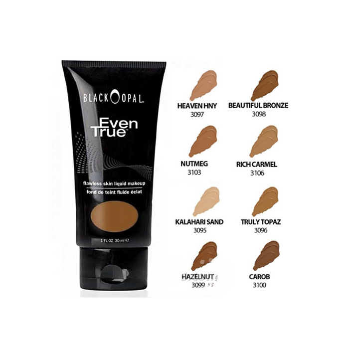 Black Opal Even True Flawless Skin Liquid Makeup Rich Carmel 30ml - Beauty and Hair Supply