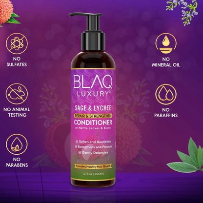 Blaq Sage &amp; Lychee Conditioner-All-Beauty and hair supply