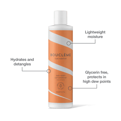 Bouclème Curls Redefined Seal+ Shield Curl Conditioner 300ml-Anti-Frizz Conditioner-Beauty and hair supply
