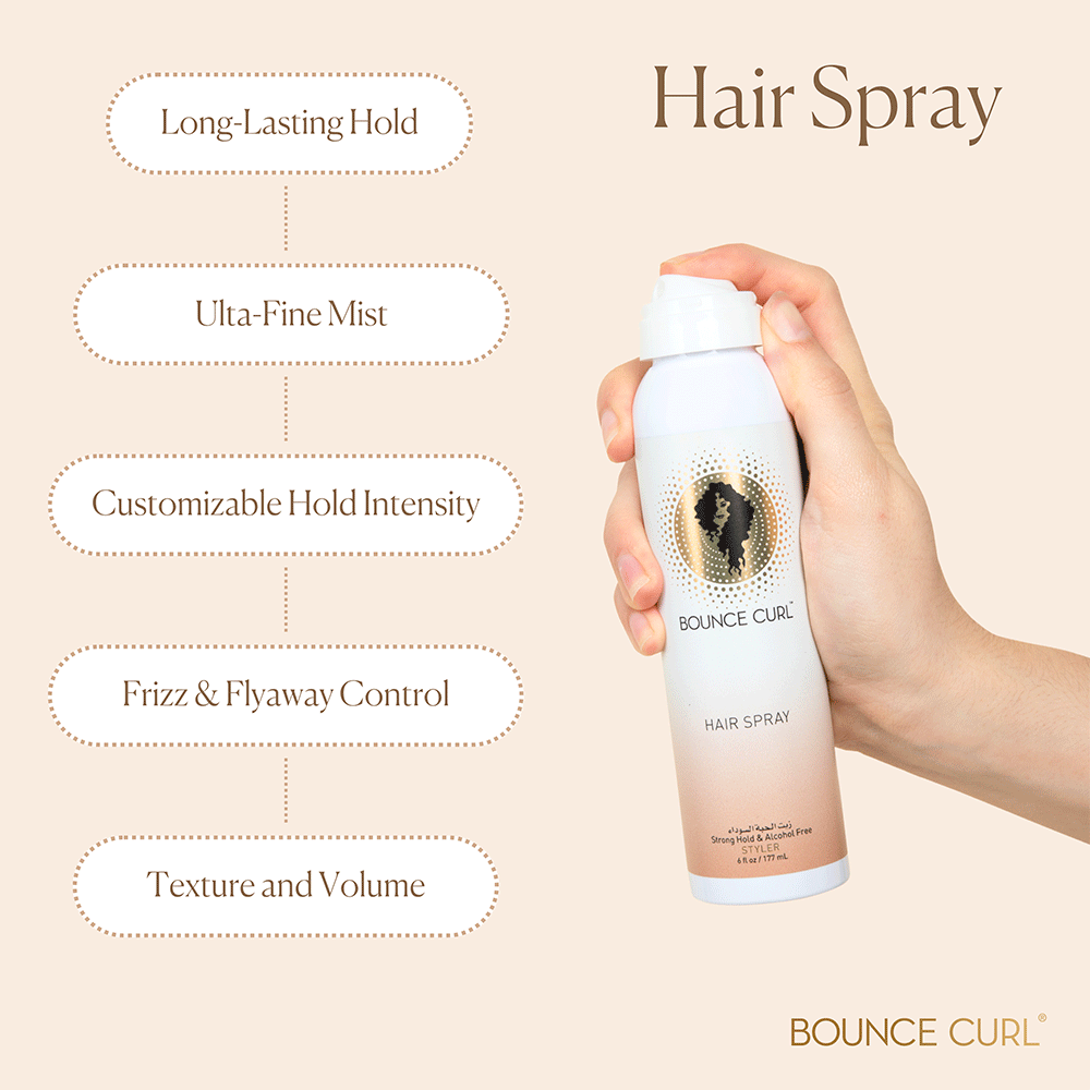 Bounce Curl Alcohol-Free Hair Spray 177ml-Hair Spray-Beauty and hair supply