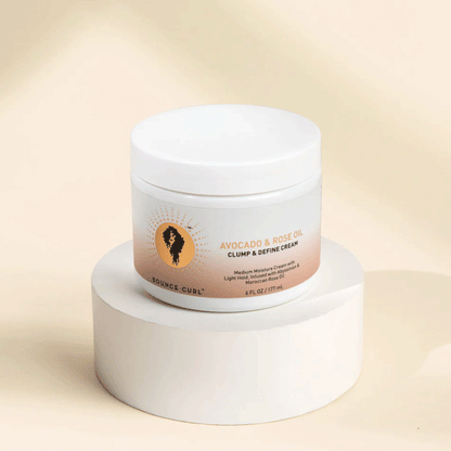 Bounce Curl Avocado &amp; Rose Oil Clump and Define Cream-Styling Cream-Beauty and hair supply