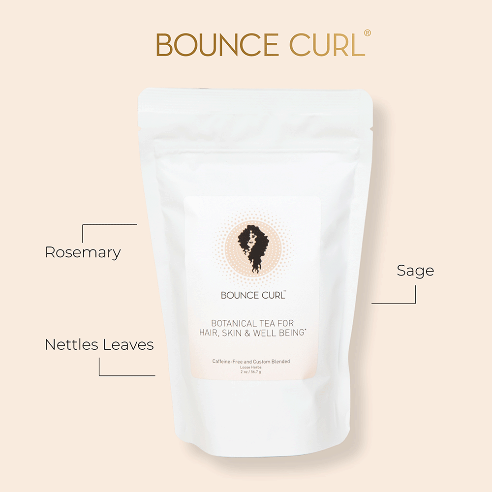 Bounce Curl Botanical Tea for Hair, Skin &amp; Well Being-Herbal Hair Treatment-Beauty and hair supply