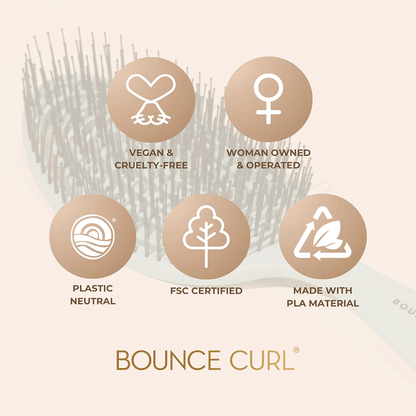 Bounce Curl Flexible Detangling Brush-Styling Brush-Beauty and hair supply