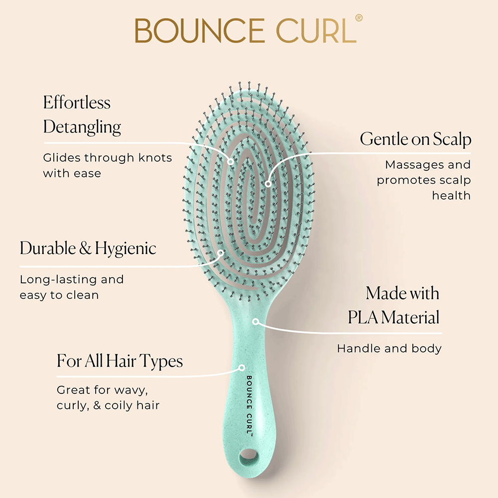 Bounce Curl Flexible Detangling Brush-Styling Brush-Beauty and hair supply