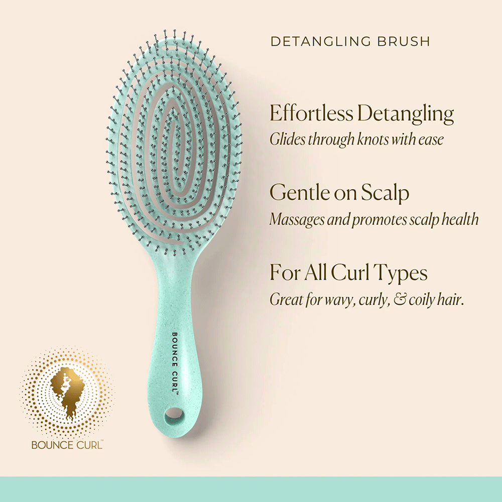 Bounce Curl Flexible Detangling Brush-Styling Brush-Beauty and hair supply