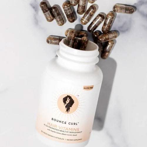 Bounce Curl Hair Vitamins with Nigella Sativa - 60 Capsules-Hair Vitamin-Beauty and hair supply