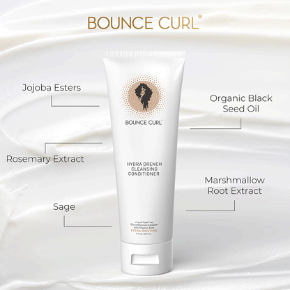 Bounce Curl Hydra-Drench Cleansing Conditioner 238ml-Cleansing Conditioner-Beauty and hair supply
