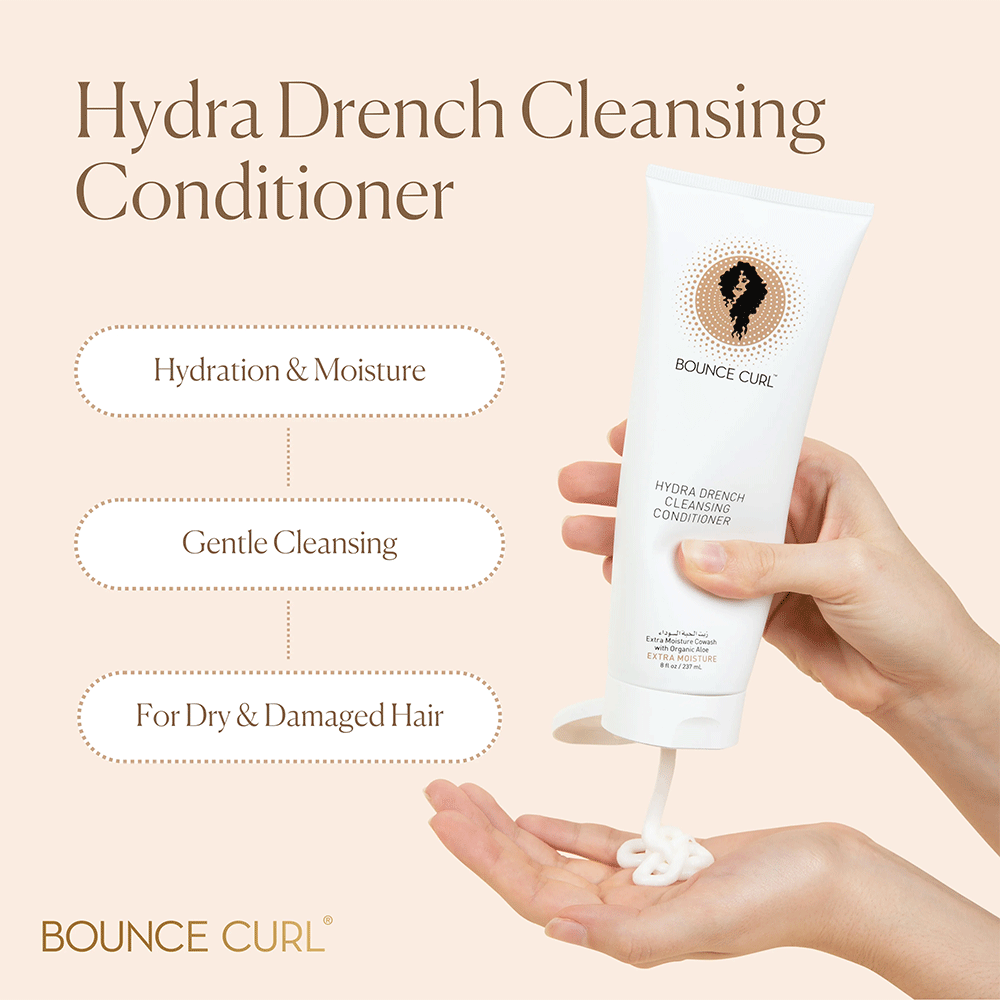 Bounce Curl Hydra-Drench Cleansing Conditioner 238ml-Cleansing Conditioner-Beauty and hair supply