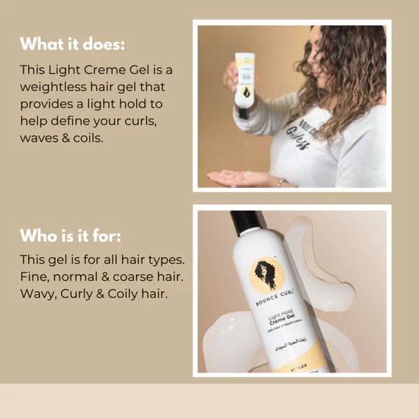 Bounce Curl Light Hold Cream Gel-Gel-Beauty and hair supply