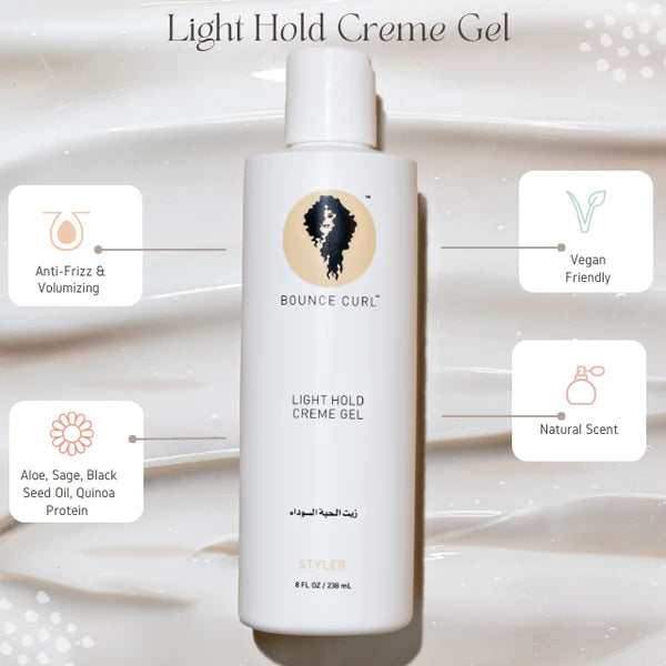 Bounce Curl Light Hold Creme Gel - Beauty and Hair Supply