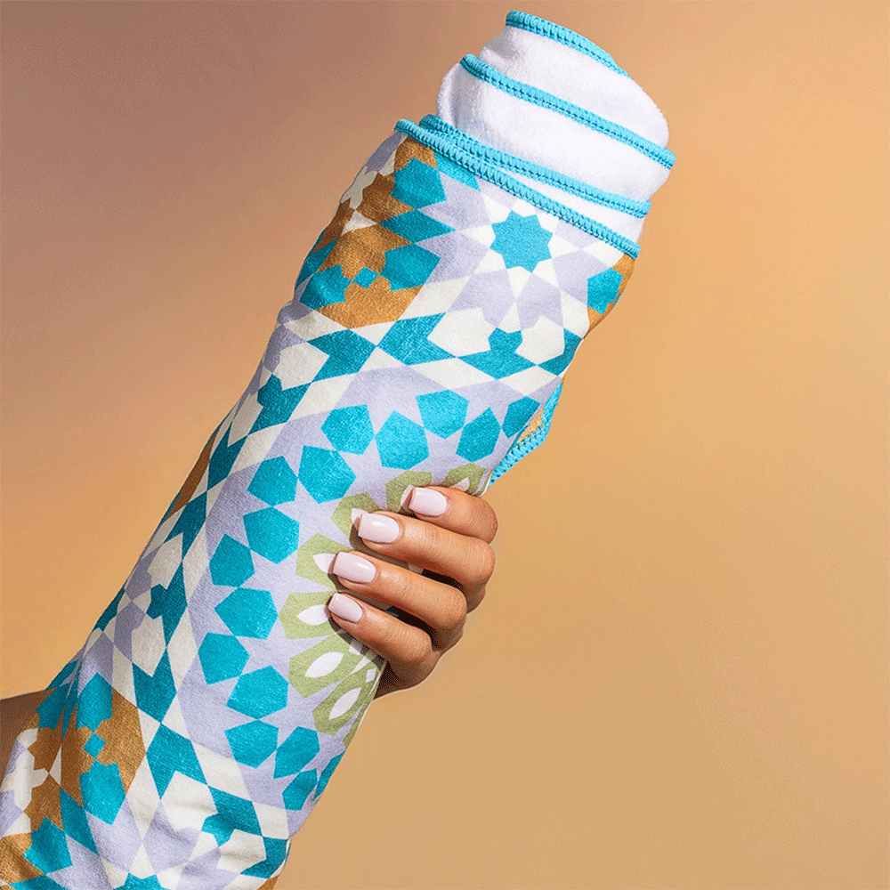 Bounce Curl Micro-fiber Beach Towel - Limited Edition-Beach Towel-Beauty and hair supply