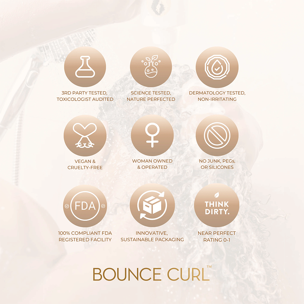 Bounce Curl Pure Silk Moisturizing Shampoo 238ml-Moisturizing Shampoo-Beauty and hair supply