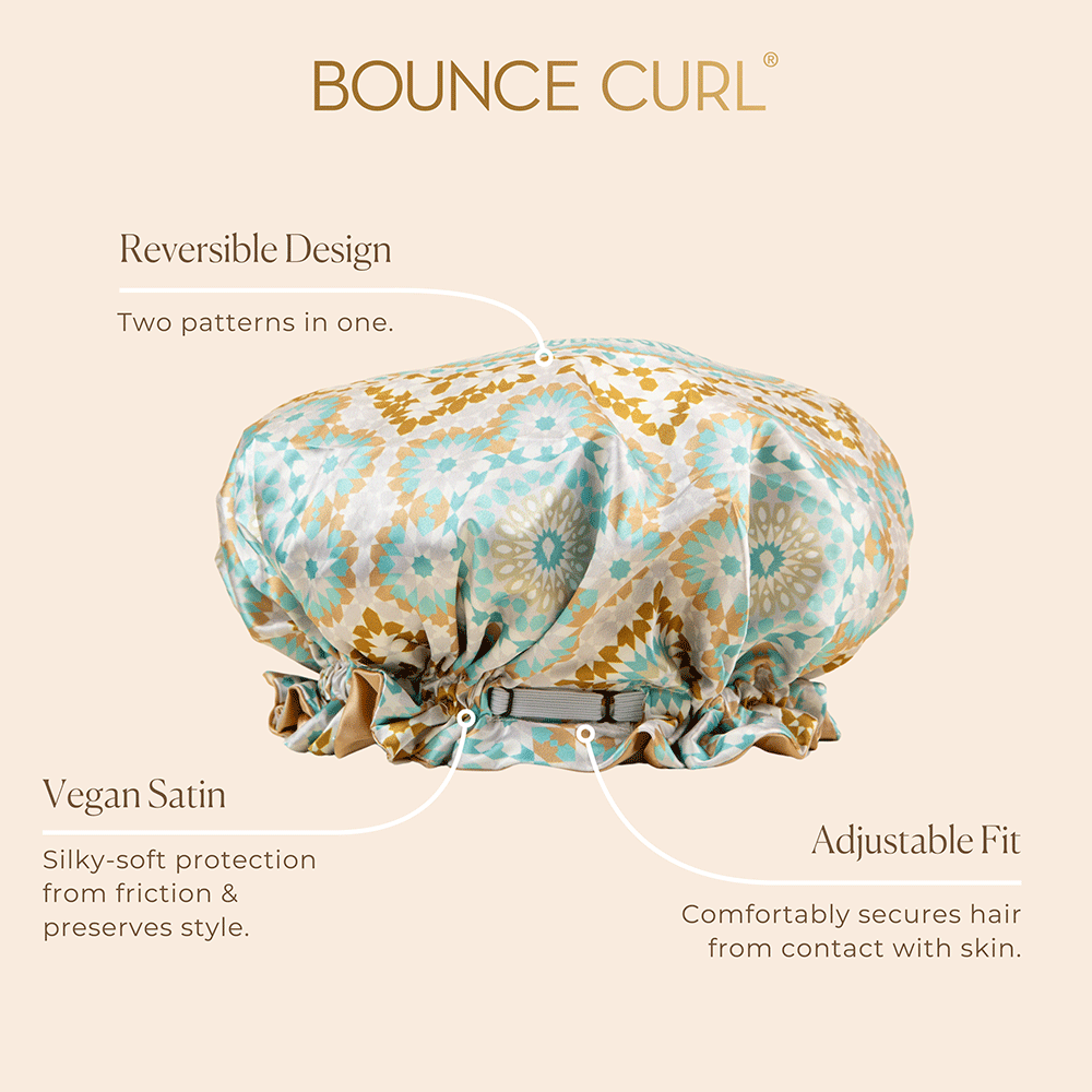 Bounce Curl Reversible Satin Hair Bonnet-Bonnet-Beauty and hair supply