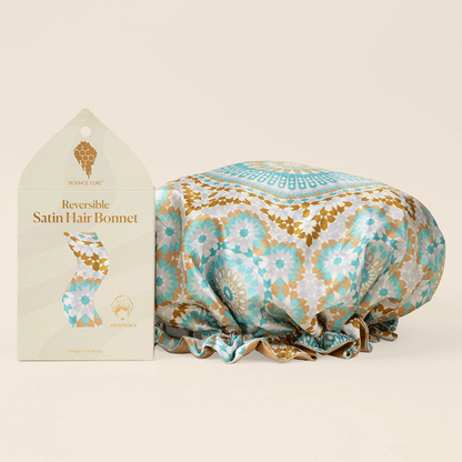 Bounce Curl Reversible Satin Hair Bonnet-Bonnet-Beauty and hair supply