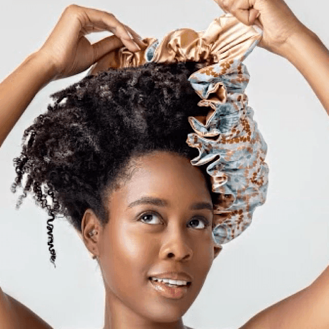 Bounce Curl Reversible Satin Hair Bonnet-Bonnet-Beauty and hair supply